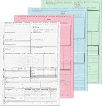 quatre feuilles en format A4 de différente couleurs